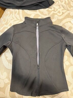 Women's Black Zip-Front Jacket
